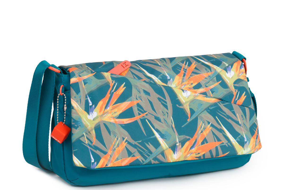 фото Сумка женская hedgren hplt01 pilates birds of paradise print разноцветная