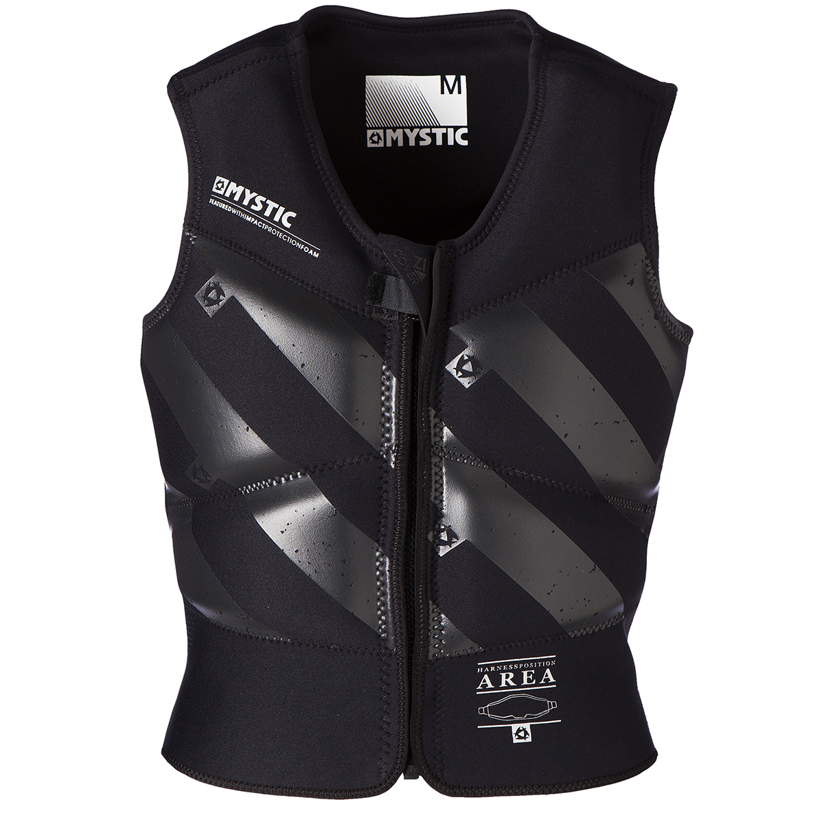 фото Спасательный жилет mystic block impact vest, черный, s