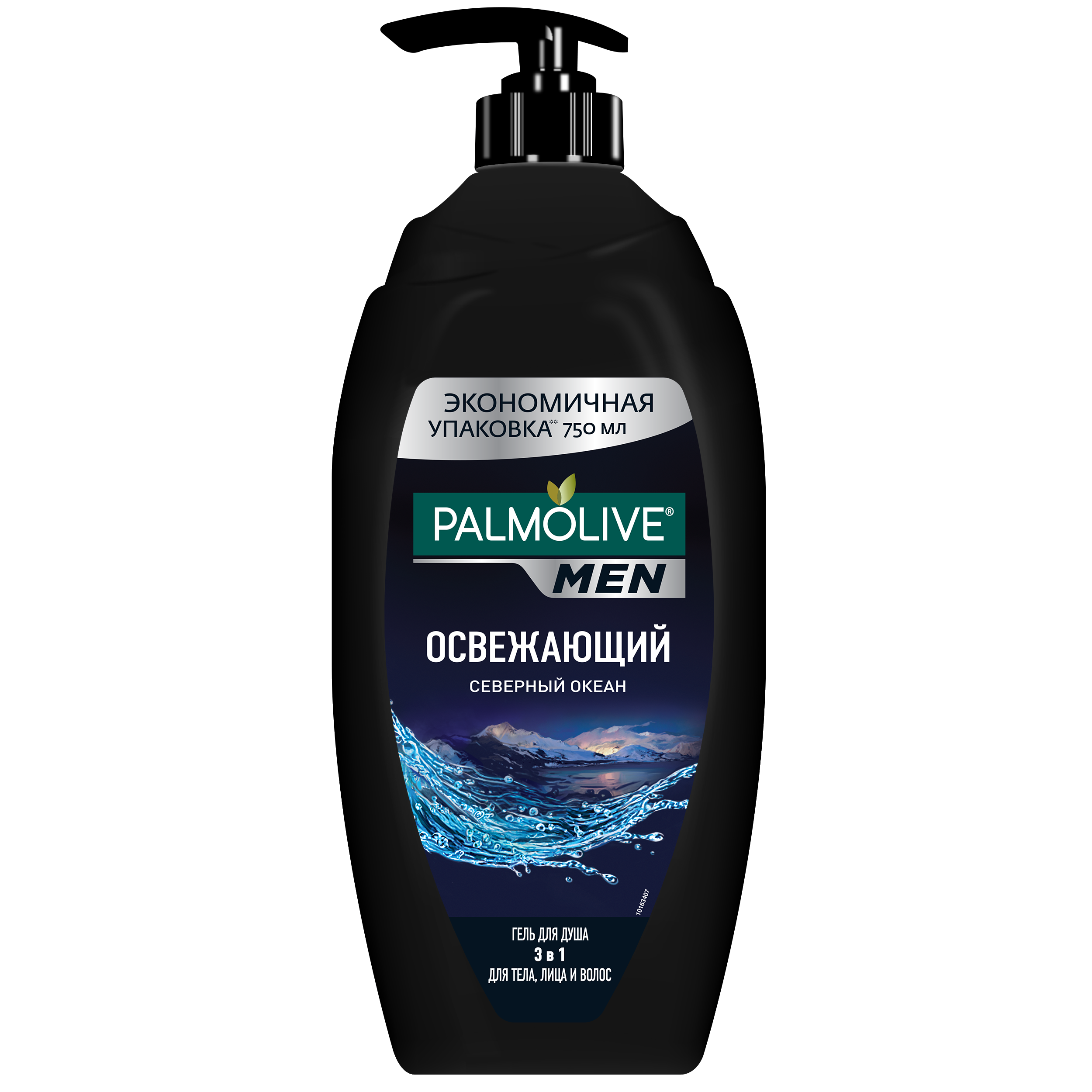 фото Гель для душа palmolive северный океан освежающий 2 в 1 750 мл