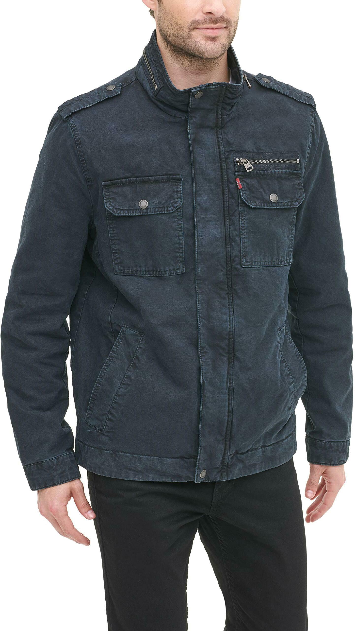 Куртка мужская Levi's LM9RC286-NVY синяя 2XL