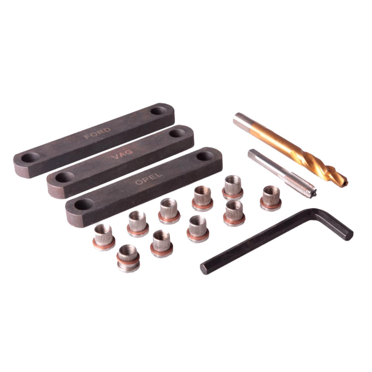 Комплект для ремонта резьбы тормозного суппорта Car-tool CT-H033