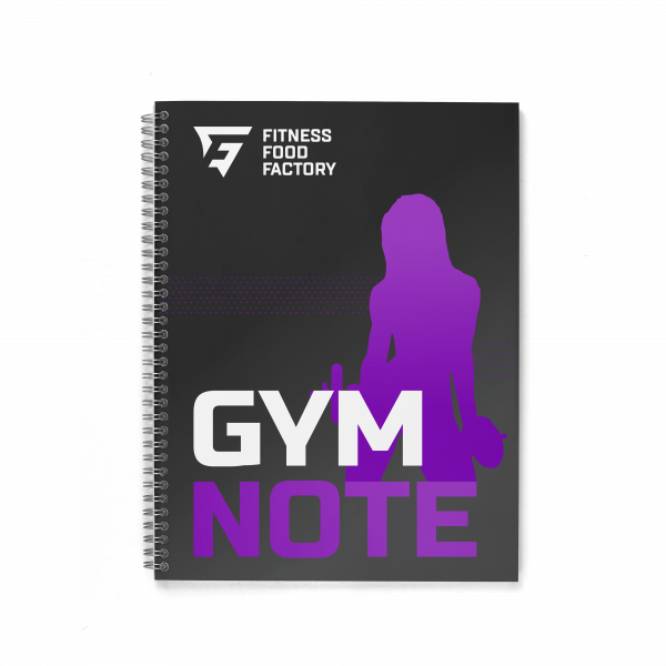 

Фитнес-дневник Fitness Food Factory Фиолетовый, Фитнес-дневник