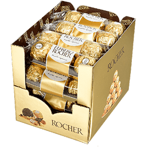 Конфеты Ferrero Rocher блок 16 шт по 40 г