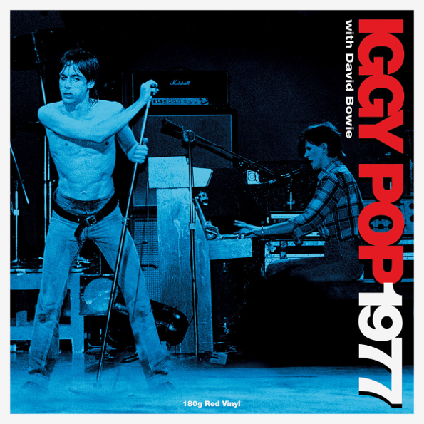 Iggy Pop With David Bowie / 1977 (Coloured Vinyl)(LP)