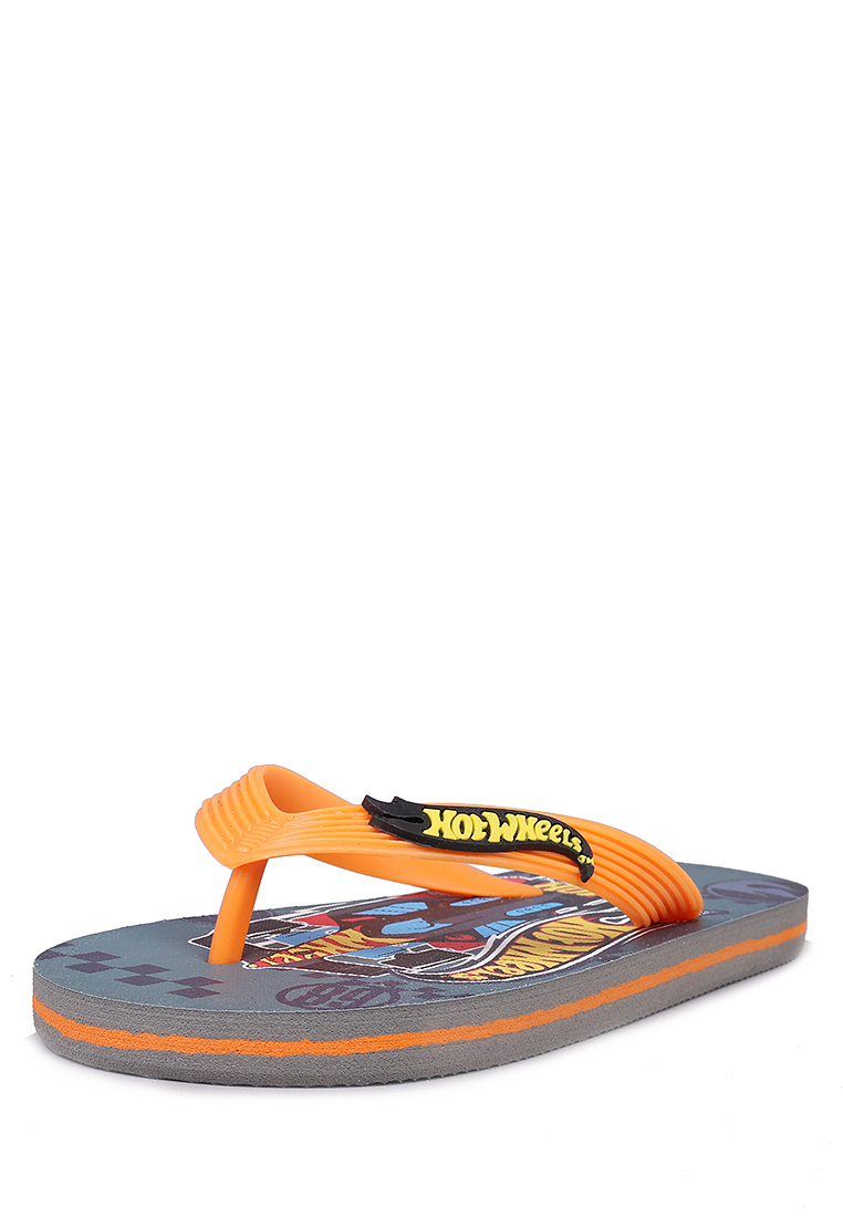 фото Сланцы детские hot wheels, цв. серый р.27