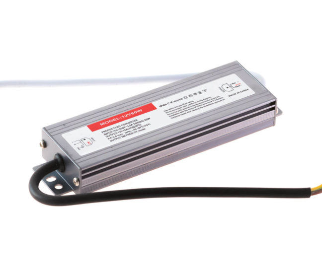 

Герметичный блок питания SLS-12V60W, 60 Вт, 12 В, 5 А, IP68