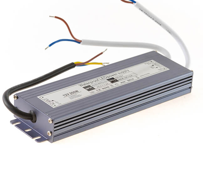 

Герметичный блок питания SLS-N-12V200W, 200 Вт, 12 В, 16.6 А, IP68
