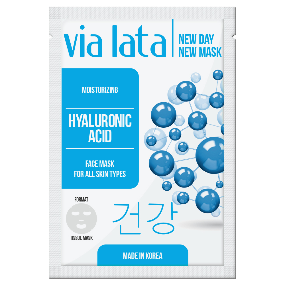 Тканевая маска HYALURONIC ACID Via Lata