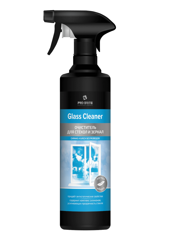 фото Pro-brite glass cleaner очиститель для стекол и зеркал 500 мл