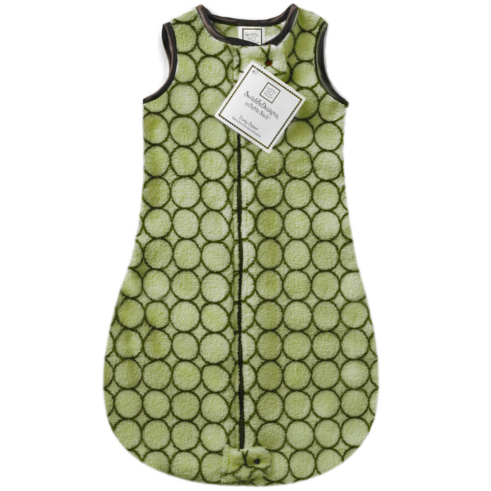 фото Спальный мешок детский swaddledesigns zzzipme 12-18 м lime br mod c