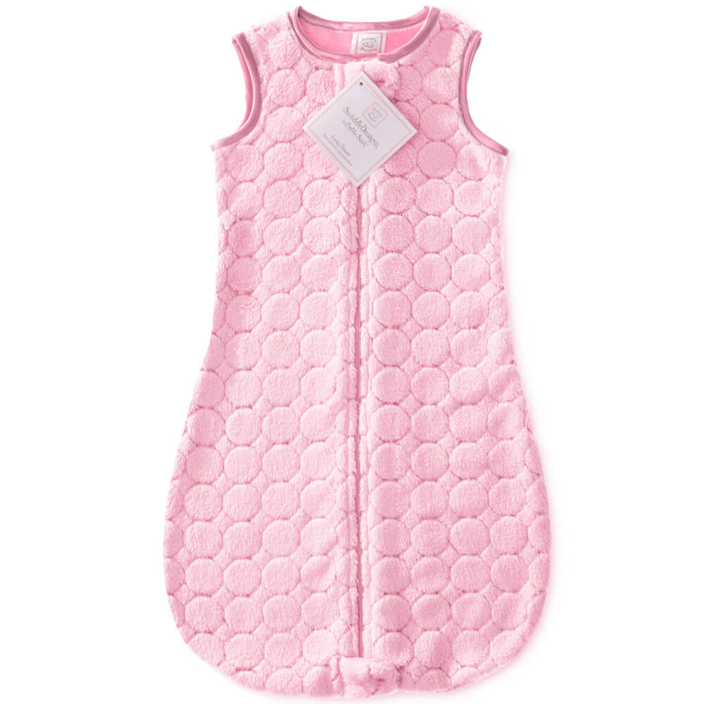 фото Детский спальный мешок swaddledesigns zzzipme 12-18 м pink puff dk satin