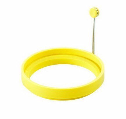 фото Lodge кольцо силиконовое для жарки, 10 см, желтое aser