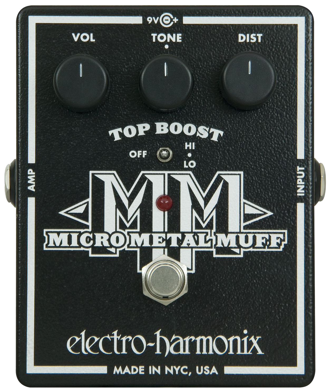 фото Педаль эффектов electro-harmonix micro metal muff metal distortion гитарная