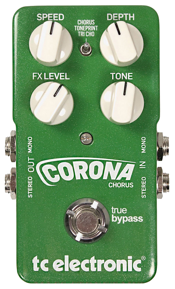 

Педаль эффектов TC electronic CORONA CHORUS, Зеленый, CORONA CHORUS
