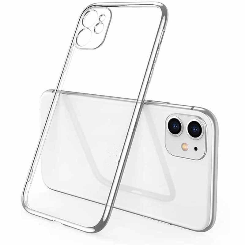 фото Чехол silicone для iphone 11 с защитой камеры overlay (прозрачный) ёmart