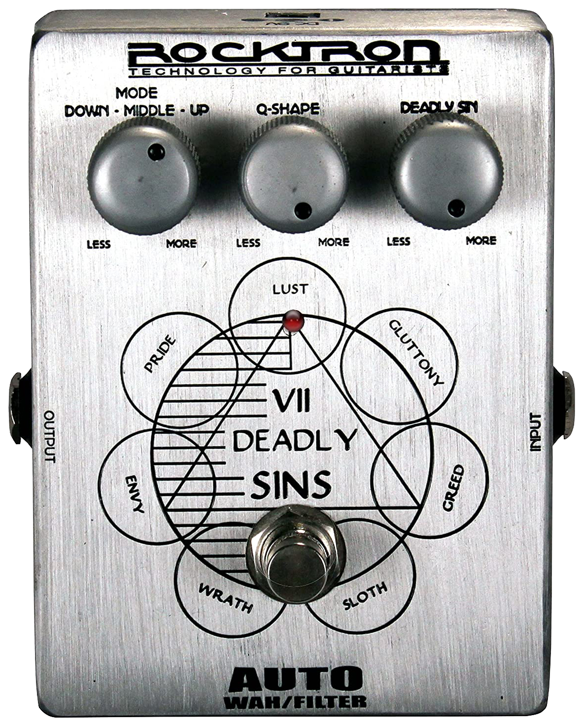 

Педаль эффектов Rocktron VII Deadly Sins AutoWah, VII Deadly Sins AutoWah