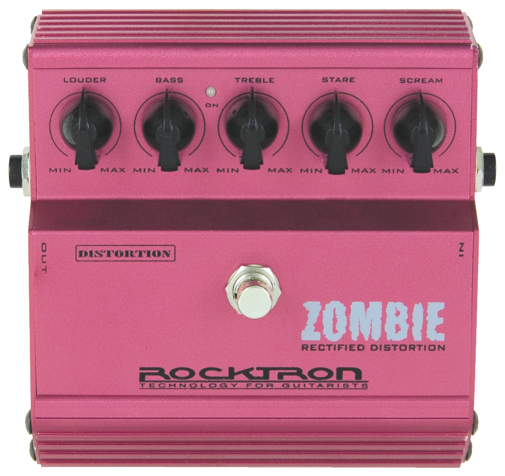 фото Педаль эффектов rocktron zombie rectified distortion