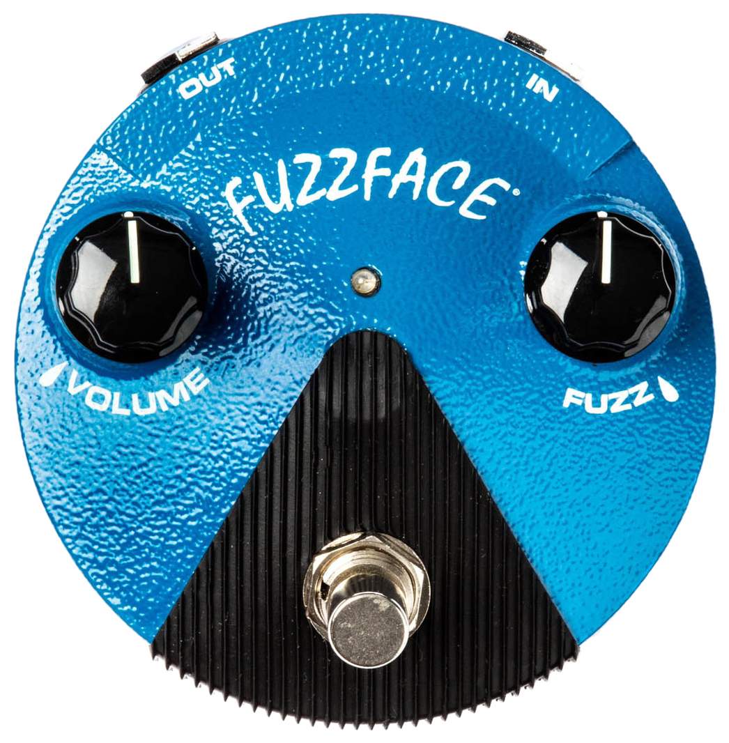 Педаль эффектов Dunlop FFМ1 Silicon Fuzz Face Mini Distortion гитарная, фузз, уменьшенная