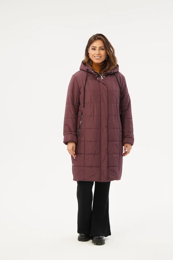 

Пальто женское ZARA 5854222 черное XS (доставка из-за рубежа), Бордовый, 28-3005-10