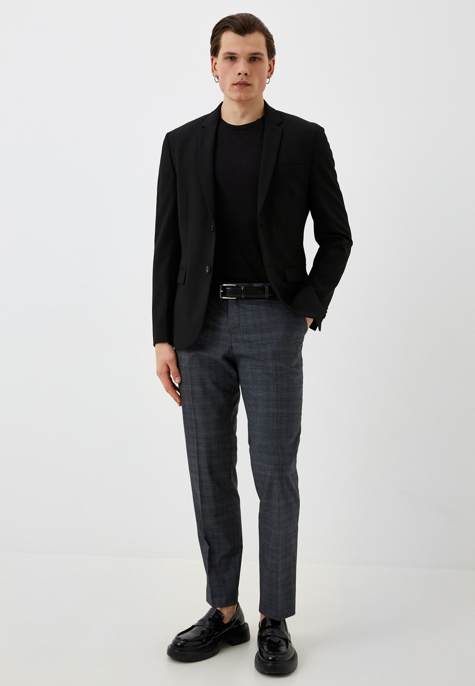 Брюки мужские Paspartu 69437 серые 56 RU