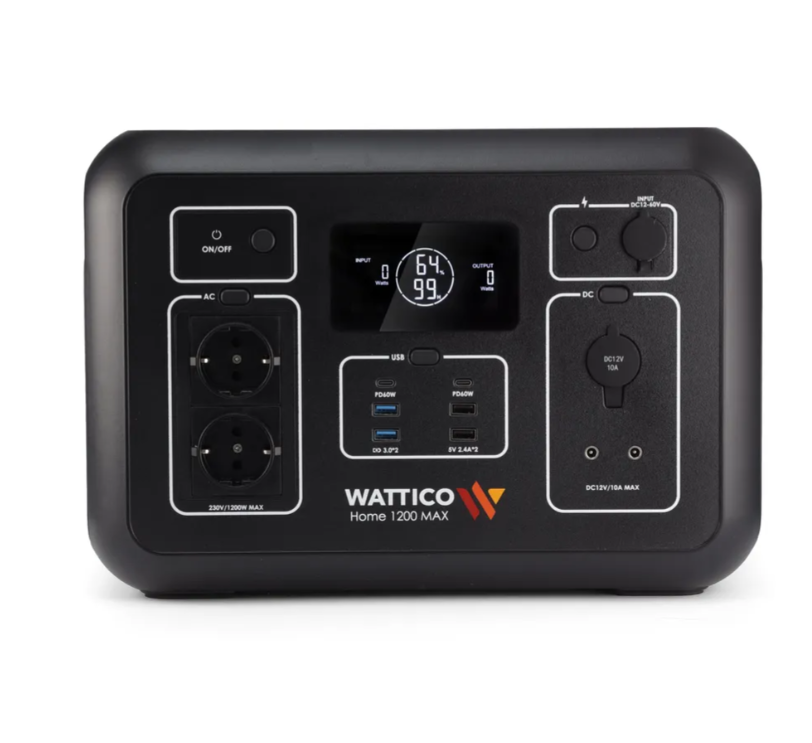 

Портативная электростанция WATTICO HOME 1200 MAX, HOME_1200MAX