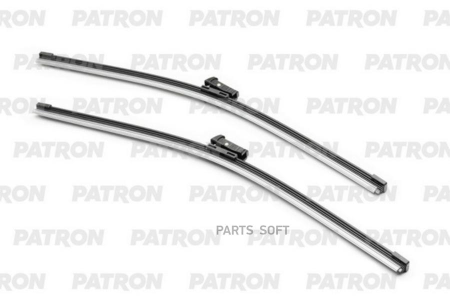 

Щетка Стеклоочистителя 530/530 Мм Бескаркасная Комплект 2 Шт Patron Wiper Blade Flat Pwb53