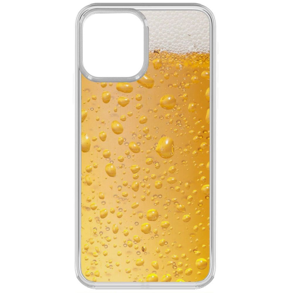 

Чехол-накладка Krutoff Clear Case Пенное для iPhone 13, Прозрачный