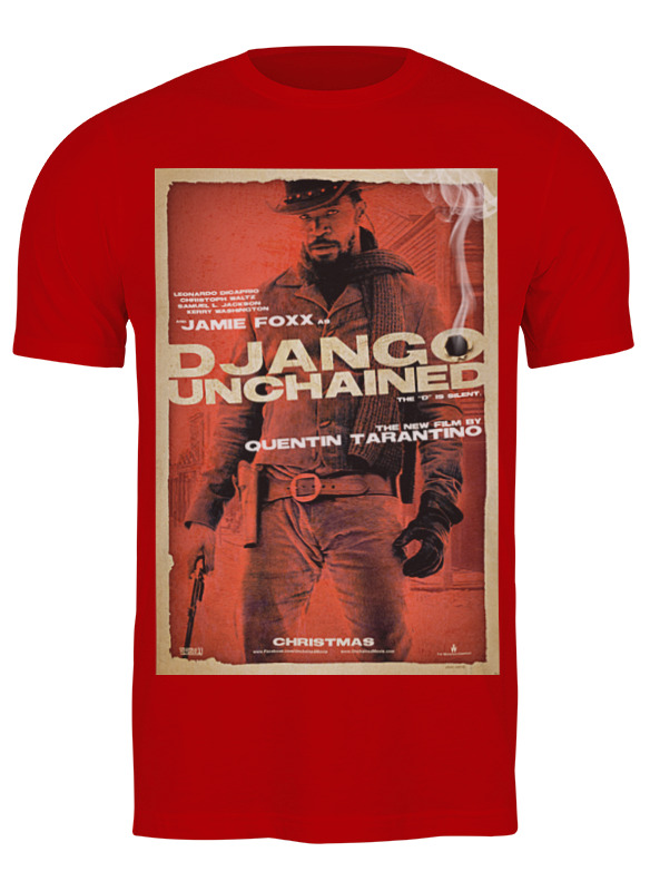 

Футболка мужская Printio Django unchained - jame foxx красная XL, Красный, Django unchained - jame foxx