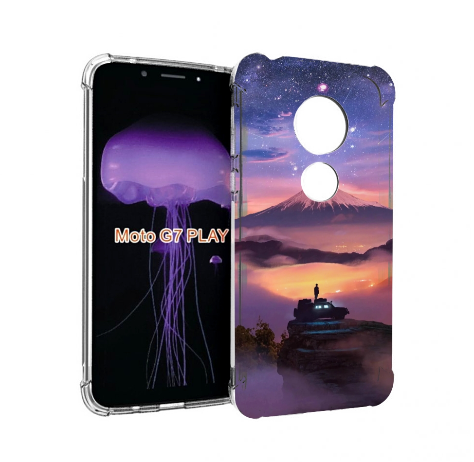 

Чехол MyPads ночь-в-горах для Motorola Moto G7 Play, Прозрачный, Tocco