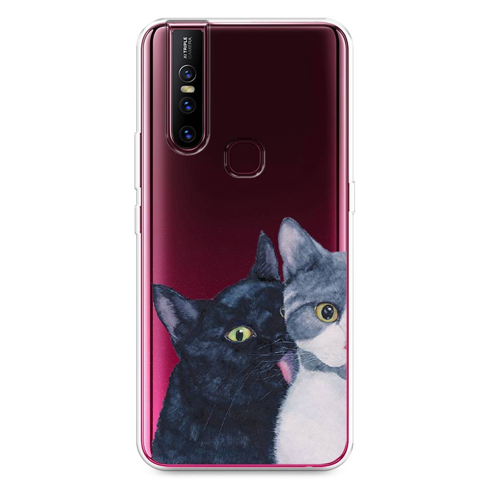 

Чехол Awog на Vivo V15 "Кошачья любовь", Разноцветный, 261050-1