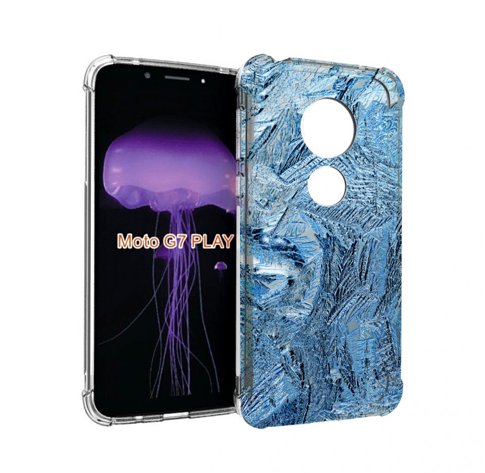 

Чехол MyPads обледенение для Motorola Moto G7 Play, Прозрачный, Tocco