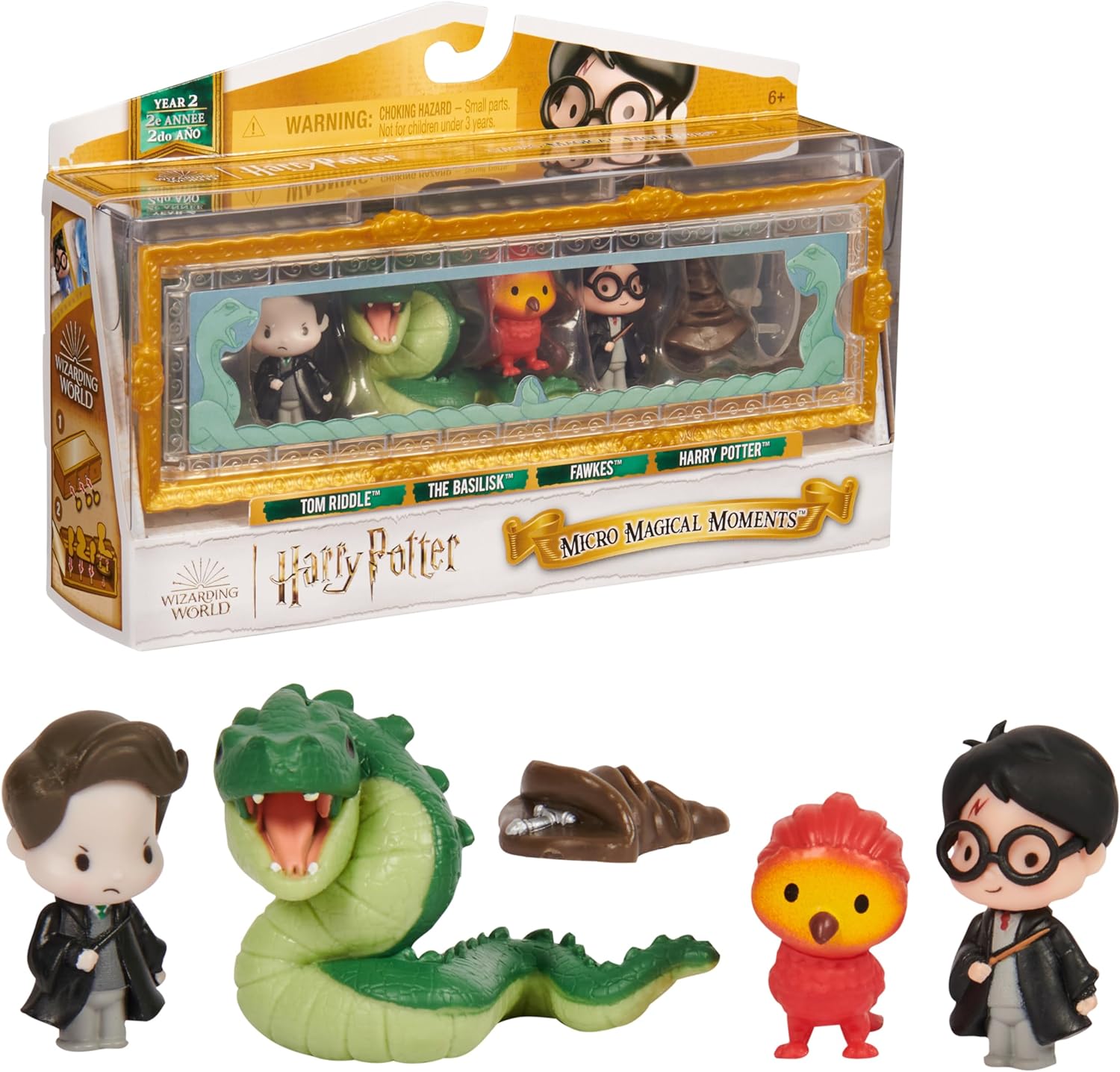 Набор фигурок Росмэн 5 штук Битва в Тайной комнате Harry Potter 2450₽