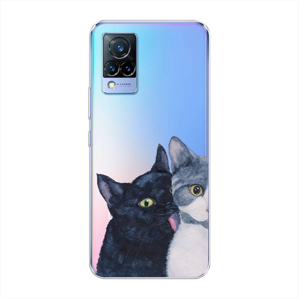 

Чехол Awog на Vivo V21 "Кошачья любовь", Разноцветный, 264350-1