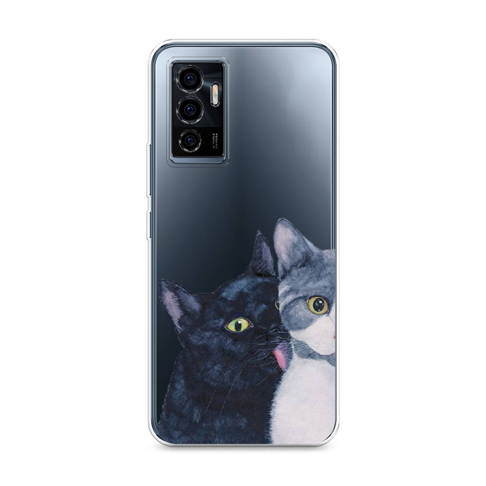 

Чехол Awog на Vivo V23e/Y75 4G "Кошачья любовь", Разноцветный, 265950-1