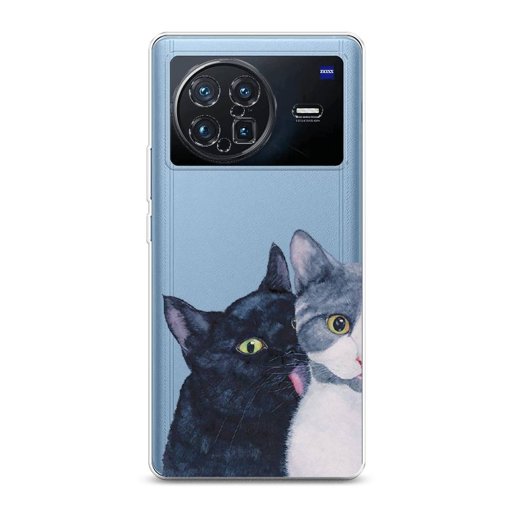 

Чехол Awog на Vivo X Note "Кошачья любовь", Разноцветный, 266950-1