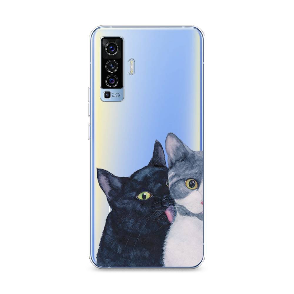 

Чехол Awog на Vivo X50 "Кошачья любовь", Разноцветный, 262250-1