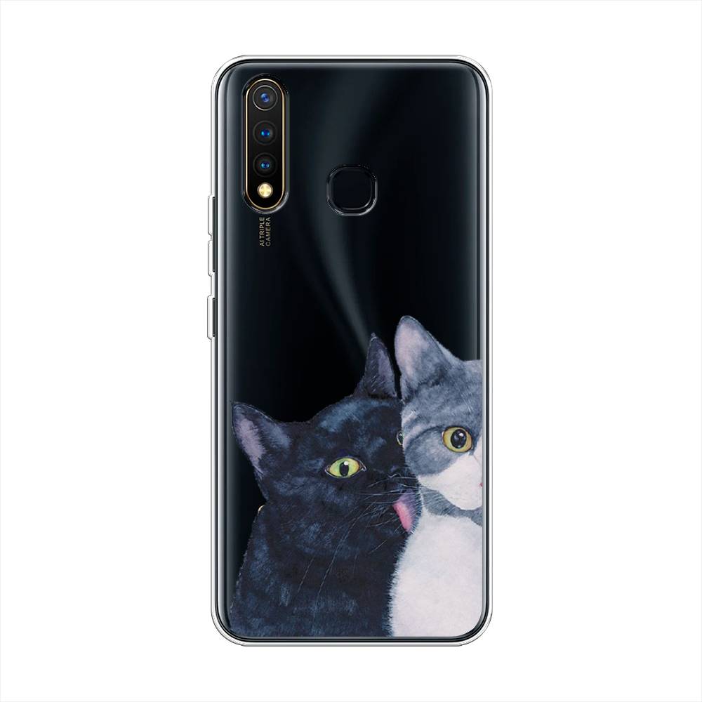 

Чехол Awog на Vivo Y19 "Кошачья любовь", Разноцветный, 261950-1
