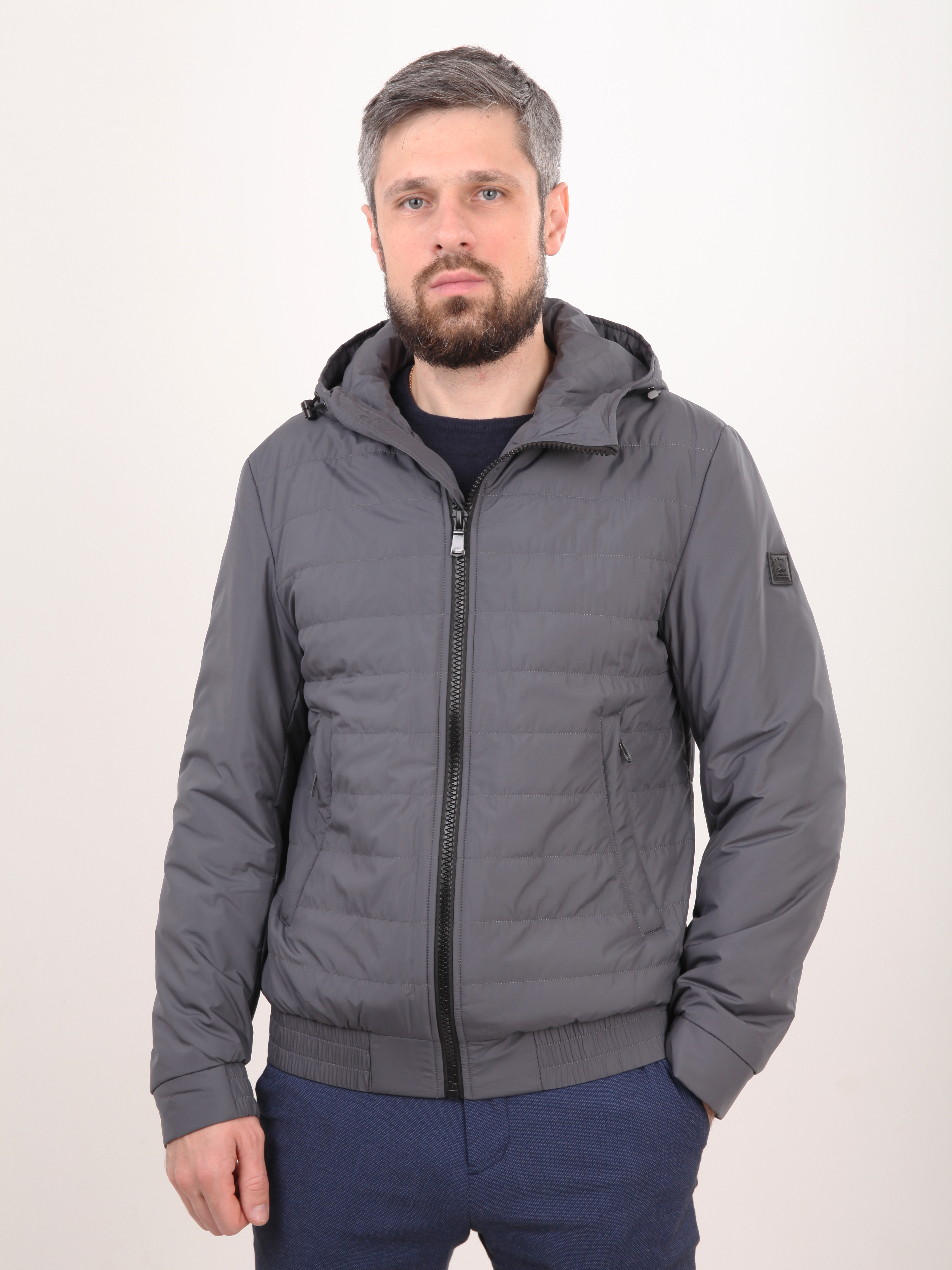 

Куртка мужская LABIALI 21SS869M серая 3XL, 21SS869M