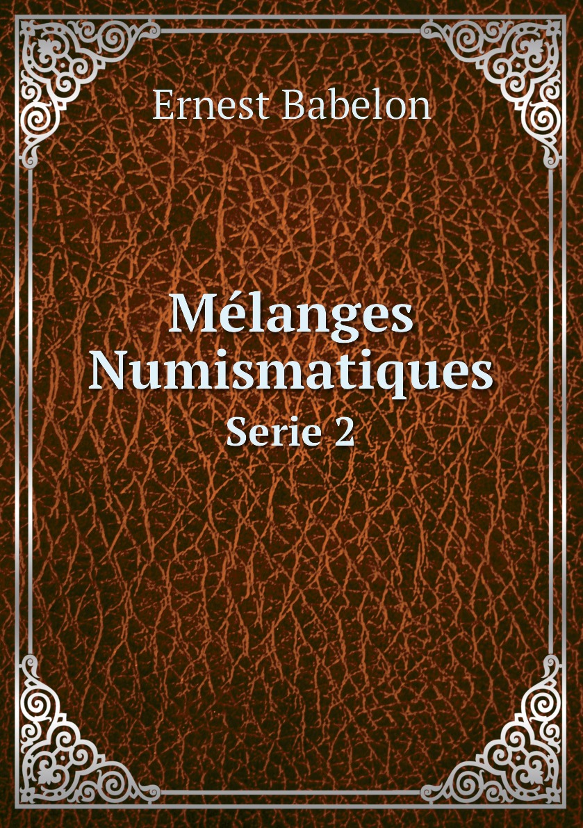 

Melanges Numismatiques
