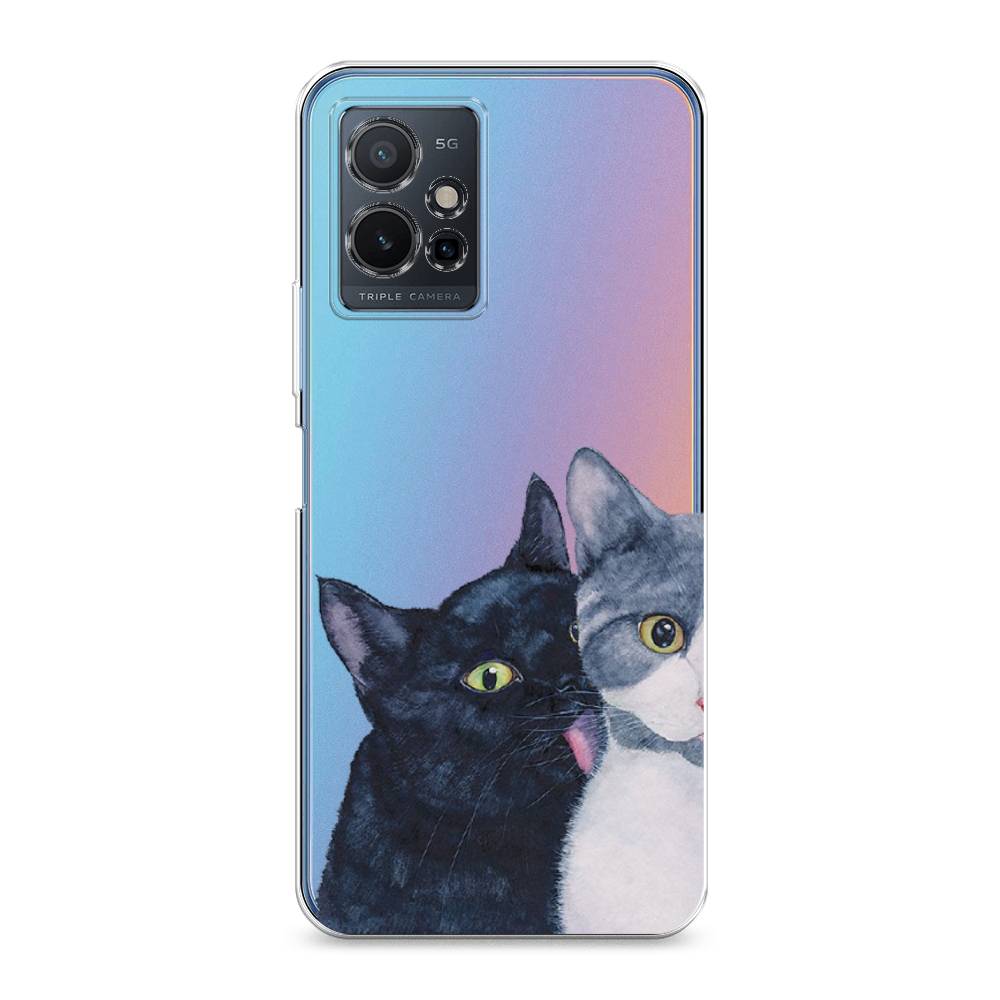 

Чехол Awog на Vivo Y75 5G "Кошачья любовь", Разноцветный, 266250-1
