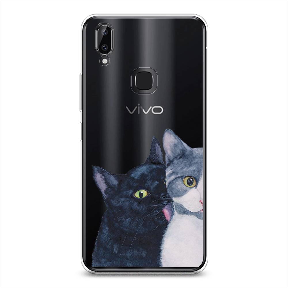

Чехол Awog на Vivo Y85/V9 "Кошачья любовь", Разноцветный, 260350-1