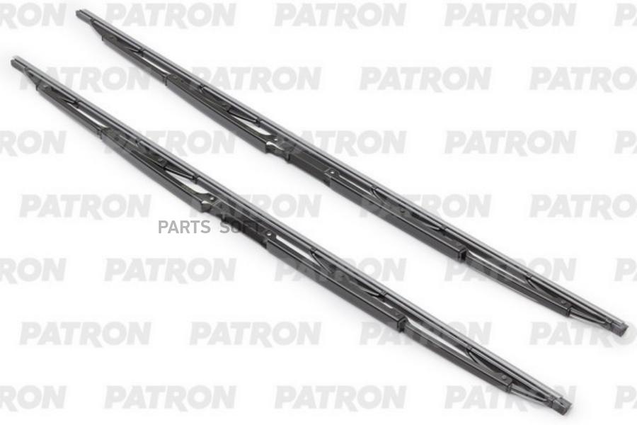 Щетка Стеклоочистителя 650/650 Мм Бескаркасная Комплект 2 Шт Patron Wiper Blade Pwb650r PA