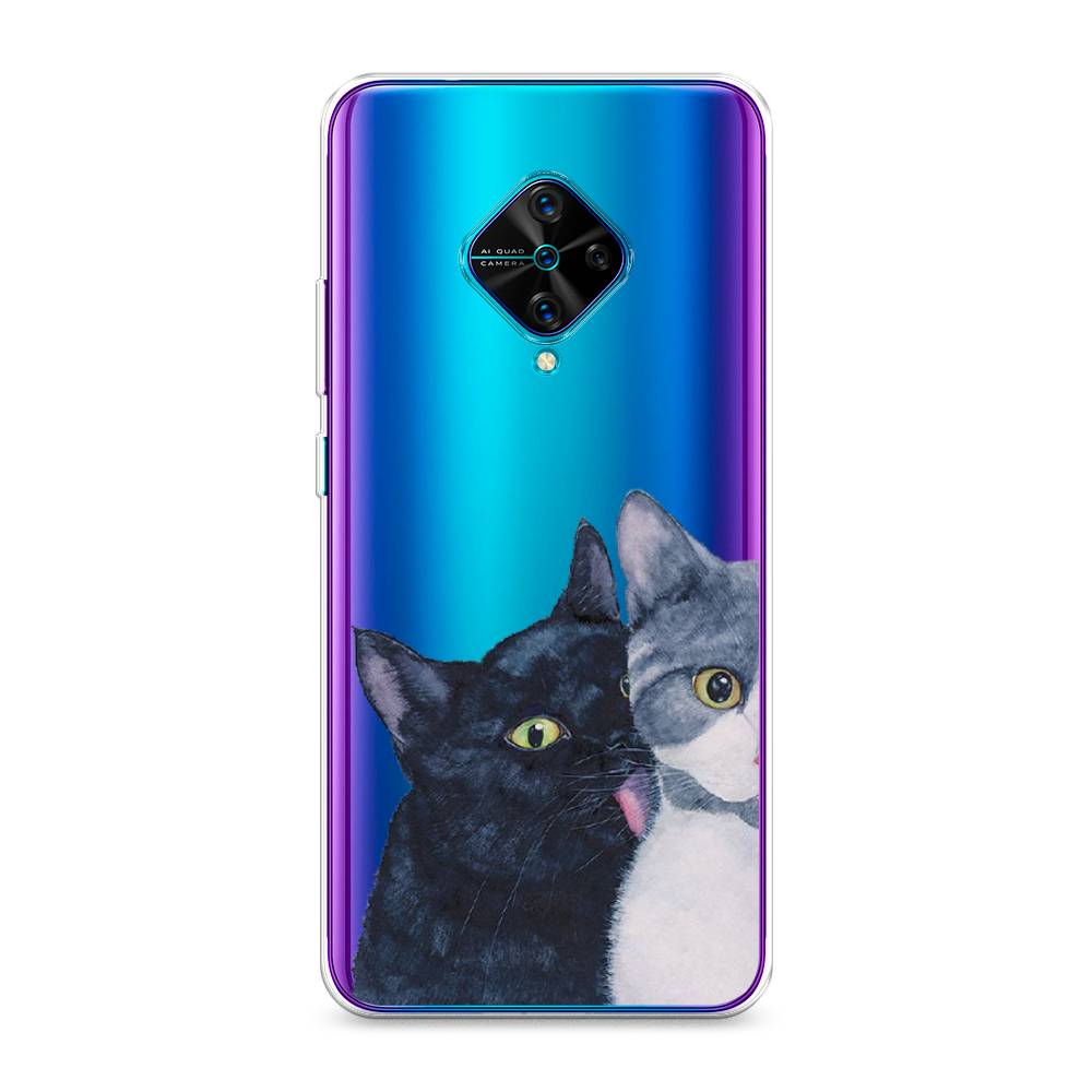 

Чехол Awog на Vivo Y9s "Кошачья любовь", Разноцветный, 262450-1