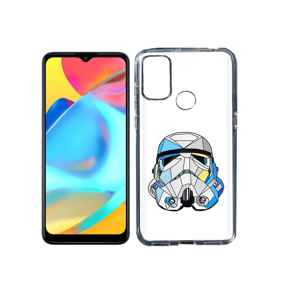 

Чехол MyPads Tocco для Alcatel 3L 6056H (2021) star wars дарт вейдер (PT160724.669.22), Прозрачный, Tocco