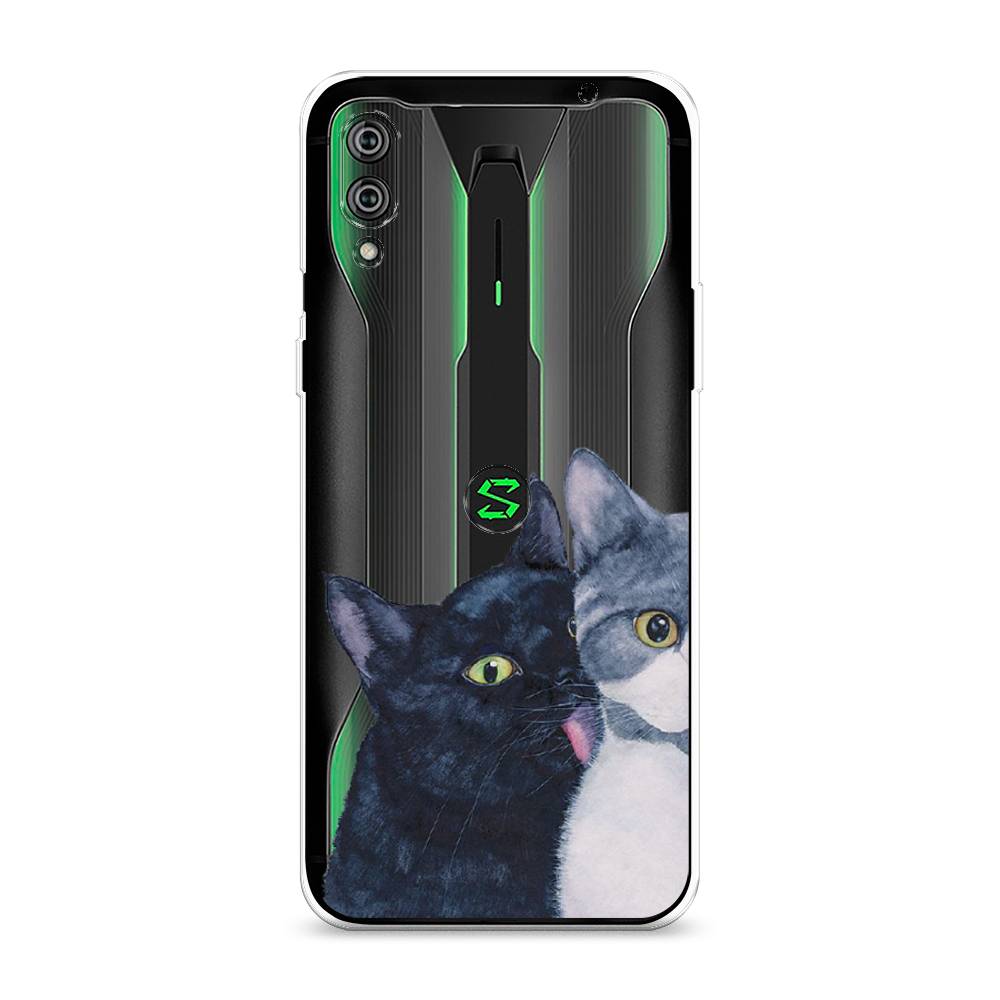 

Чехол Awog на Xiaomi Black Shark 2/2 Pro "Кошачья любовь", Разноцветный, 36450-1