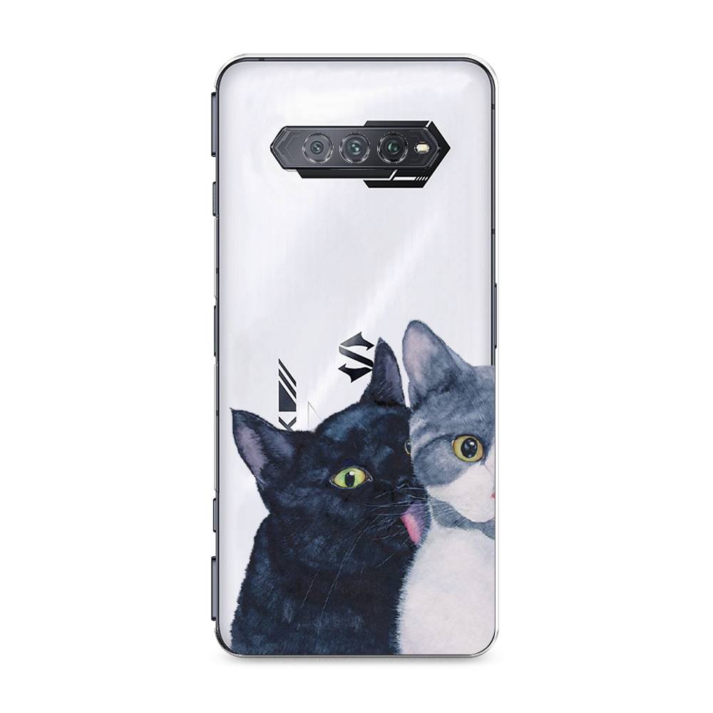 

Чехол Awog на Xiaomi Black Shark 4/4S/4S Pro/4 Pro "Кошачья любовь", Разноцветный, 311550-1