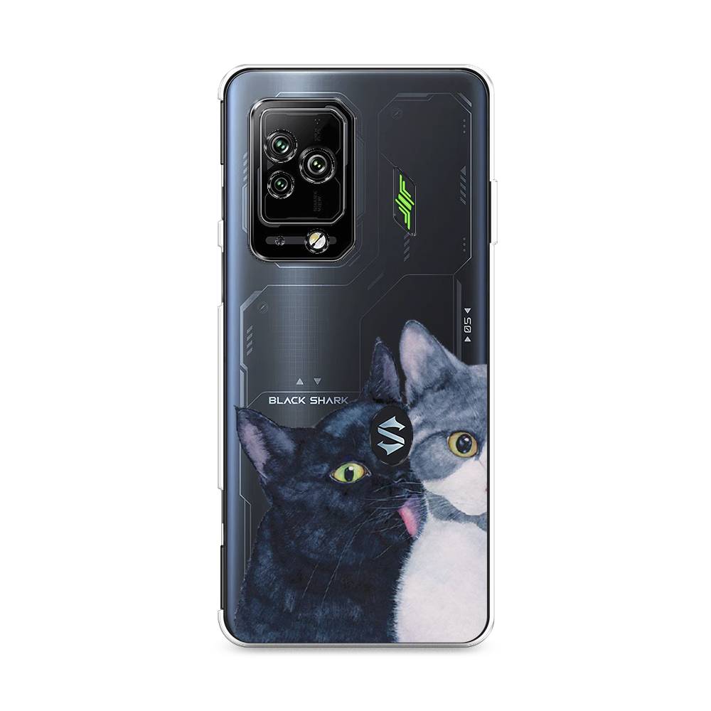 

Чехол Awog на Xiaomi Black Shark 5 Pro "Кошачья любовь", Разноцветный, 314150-1