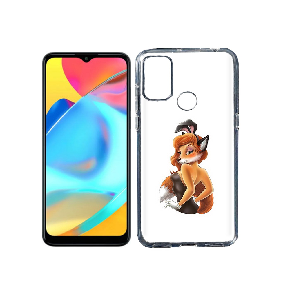 

Чехол MyPads Tocco для Alcatel 3L 6056H (2021) баронесса (PT160724.669.227), Прозрачный, Tocco