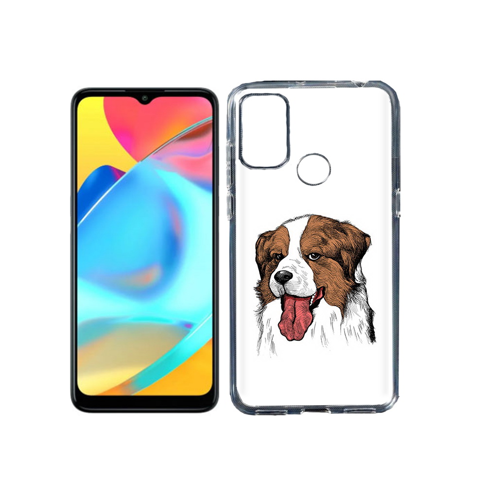 

Чехол MyPads Tocco для Alcatel 3L 6056H (2021) бетховен (PT160724.669.230), Прозрачный, Tocco