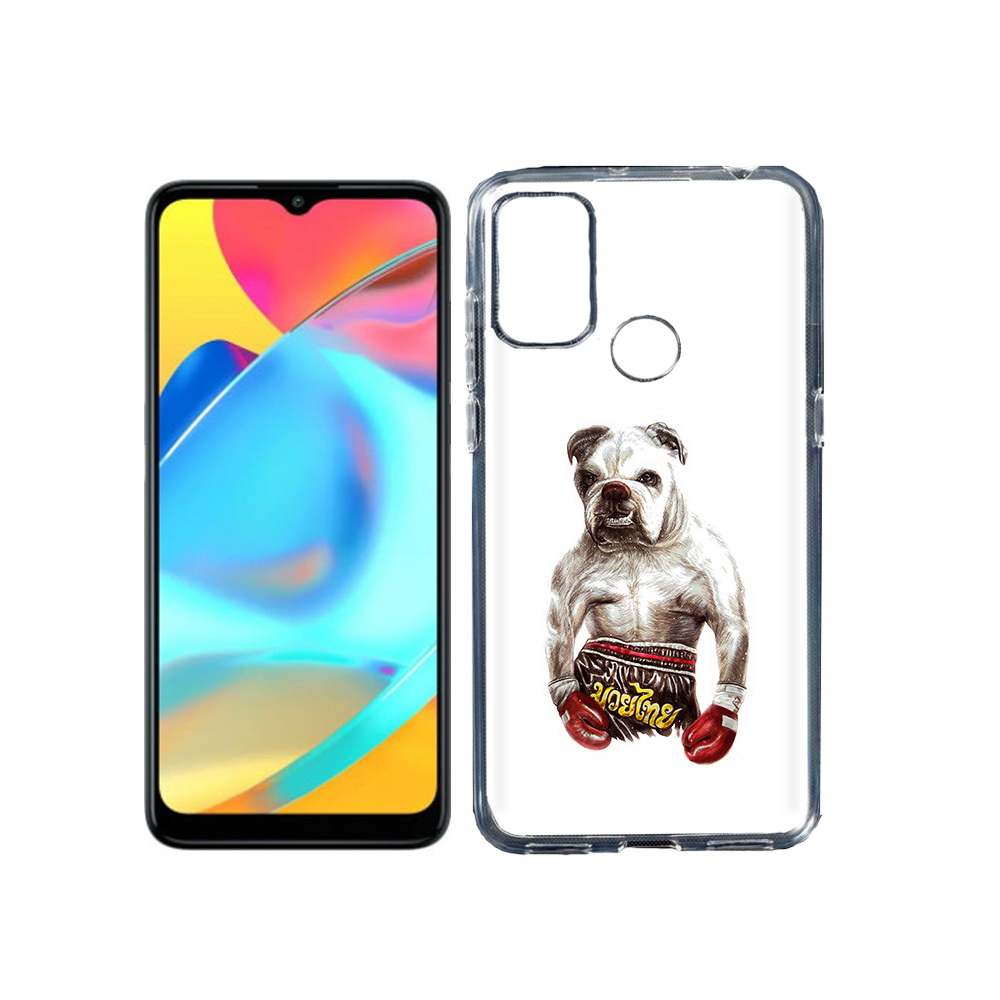 

Чехол MyPads Tocco для Alcatel 3L 6056H (2021) боксер (PT160724.669.243), Прозрачный, Tocco